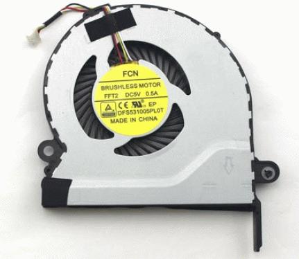 Ventilateur de CPU pour Acer Aspire E5-731-P30W E5-731-P3ZW