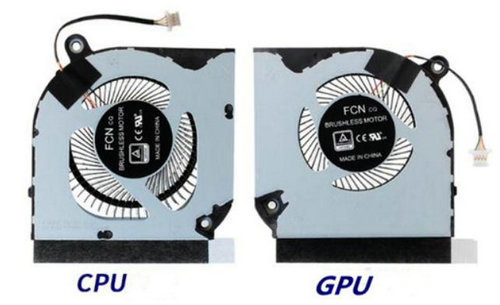 Ventilateur CPU+GPU pour Acer Nitro 5 An515-56-78zv An515-56-795n An515-56-79ga An515-56-79u2