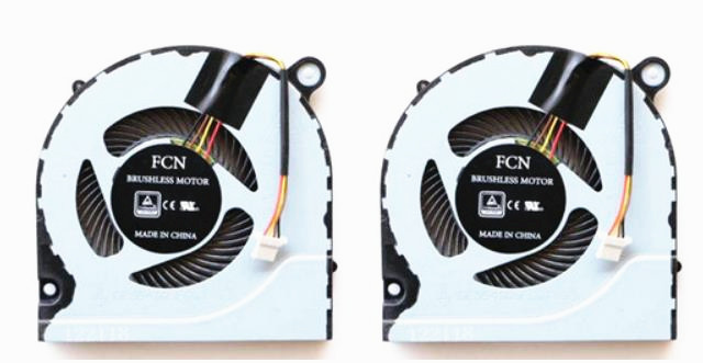 Ventilateur de CPU+GPU pour Acer Nitro 5 An515-51-572a An515-51-54yf - Cliquez sur l'image pour la fermer