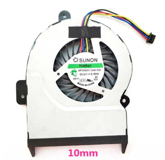 Ventilateur de CPU 10mm pour Asus K55 K55A K55X K55VM MF60090V1-C480-S99