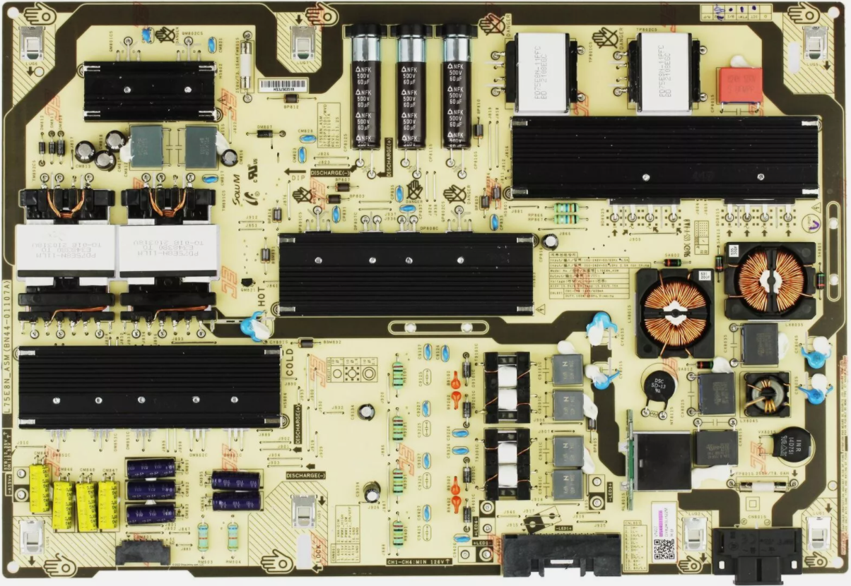 Samsung qn75q70aaf qn75q70aafxza carte d'alimentation BN44-01107A L75E8N_ASM