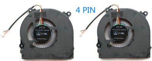 Ventilateur de CPU+GPU 4-broches pour Clevo N850EP N857EP