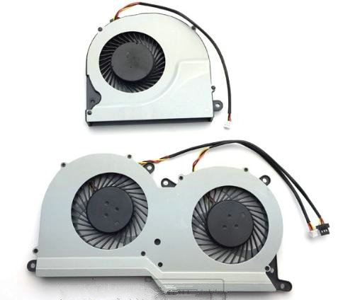 Ventilateur de CPU + GPU pour Clevo P640re P641re