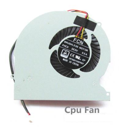 Ventilateur de CPU pour Clevo P670rs-g P670rz P670se