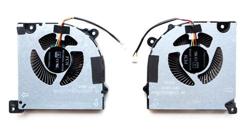 Ventilateur de CPU+GPU pour Clevo DFS2004059P0T FLDJ DFS2001059P0T FLDQ