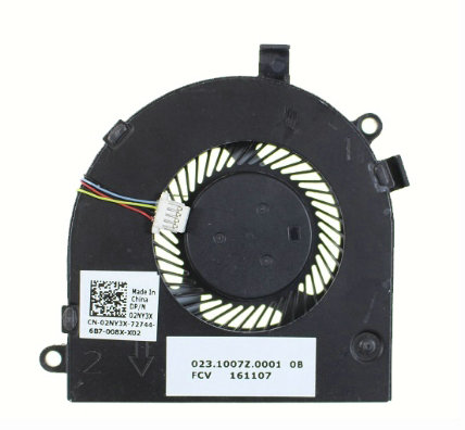 Ventilateur de CPU pour Dell Chromebook 13 3380 2NY3X 02NY3X DFS1503057L0T FJ8U