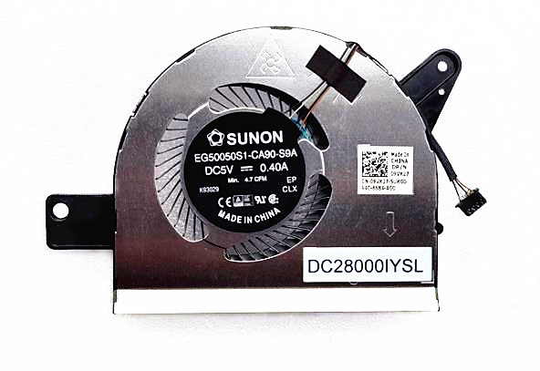 Ventilateur de CPU pour Dell 09VK27 DC28000IYSL