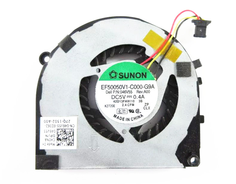 Ventilateur de CPU pour Dell EF50050V1-C000-G9A DFS440605FV0T FB39 046V55