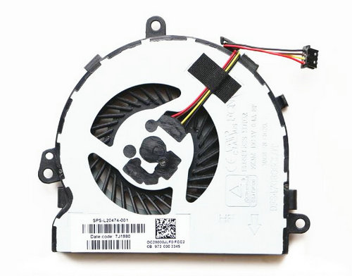 Ventilateur de CPU pour HP 15-da0000nf 15-da0001nf