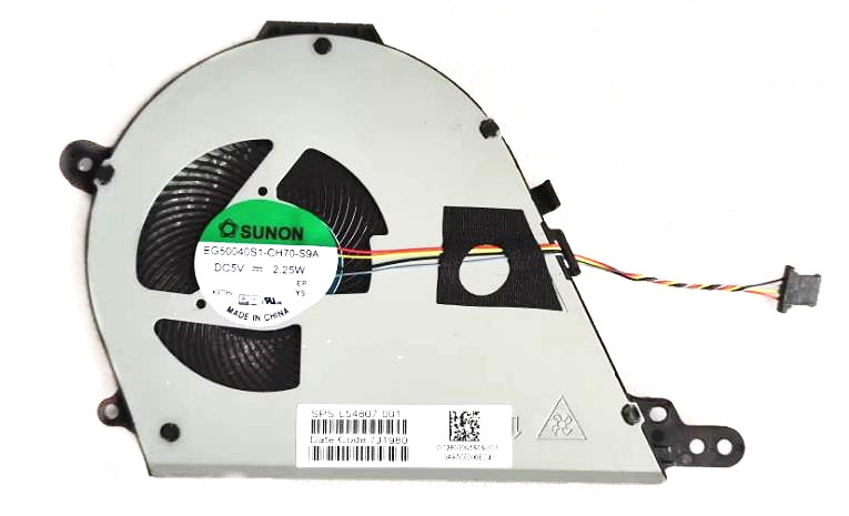 Ventilateur de CPU pour HP Chromebook 15-de