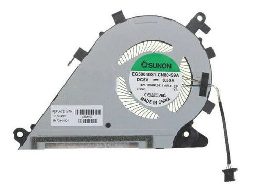 Ventilateur de CPU pour HP Chromebook x360 14c-cc M47344-001