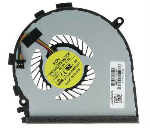 Ventilateur de CPU pour HP Envy 17-N000 813798-001