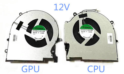 Ventilateur de CPU+GPU pour HP EG75091S1-C010-S9A EG75091S1-C020-S9A