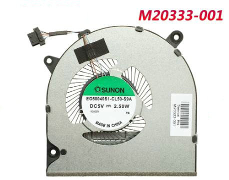 Ventilateur de CPU M20333-001 pour HP Pavilion 15-eg0000