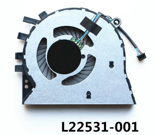 Ventilateur de CPU pour HP Pavilion 17-ca0007nf 17-ca0008nf - Cliquez sur l'image pour la fermer