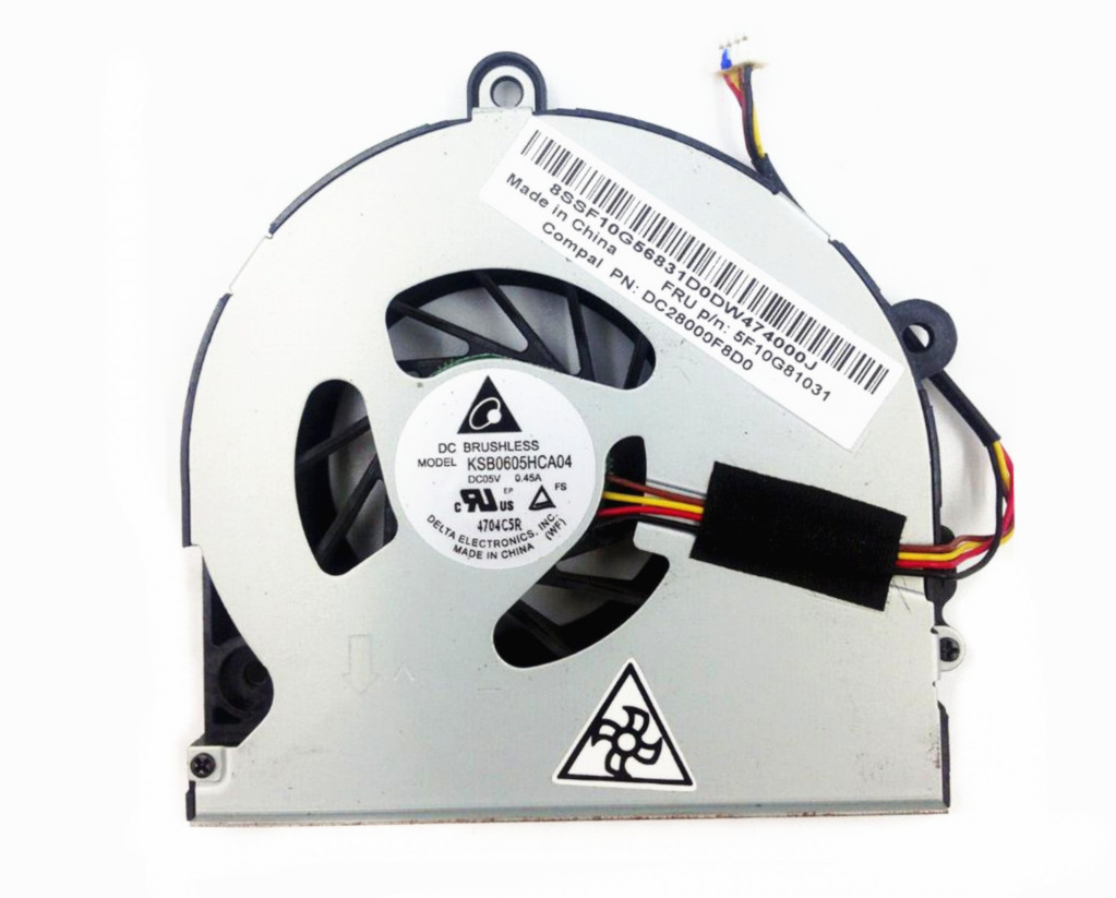 Ventilateur de CPU pour Lenovo ideacentre Aio C20-30 C20-05 DC28000F9D0/S0 5F10G81031 90205094