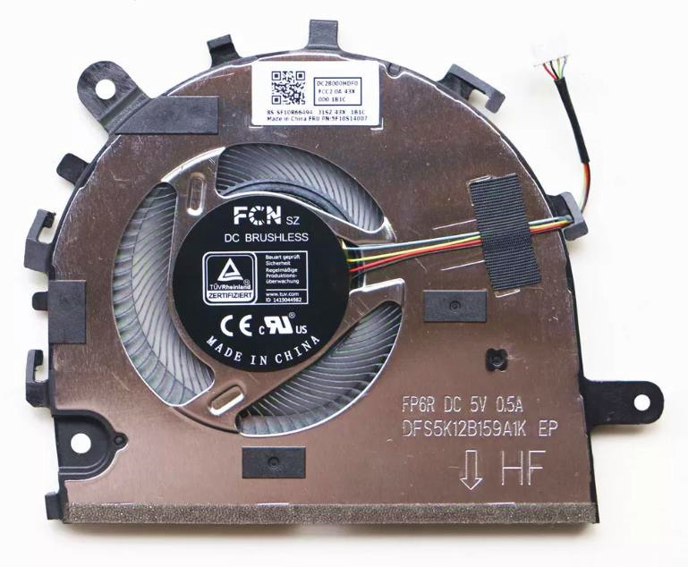 Ventilateur de CPU pour Lenovo IdeaPad 1 14alc7 14iau7 5F10S14007