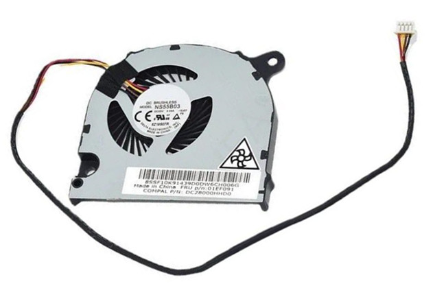 Ventilateur de CPU pour Lenovo Ideacentre Aio C20-00 NS55B03-15J07 01EF091 DC28000HHD0