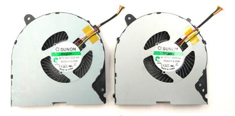 Gauche+droite Ventilateur de CPU pour Lenovo Ideapad Y700 15.6-Inch Series