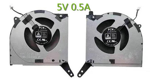 Ventilateur de CPU+GPU 5V 2022 pour Lenovo Legion 5 15iah7h