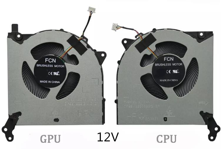 Ventilateur CPU+GPU 2020 12V AMD pour Lenovo Legion 5P-15arh05h