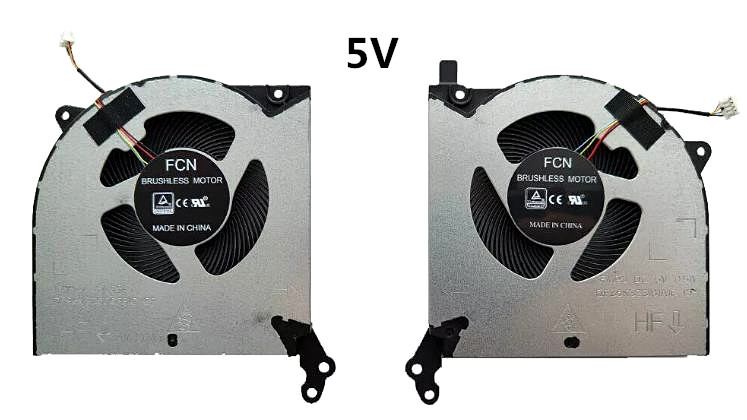 Ventilateur CPU+GPU 2020 5V pour Lenovo Legion 5P Y550-15E