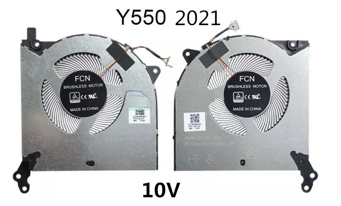 Ventilateur CPU+GPU 2021 10V pour Lenovo Legion 5P Y550-15