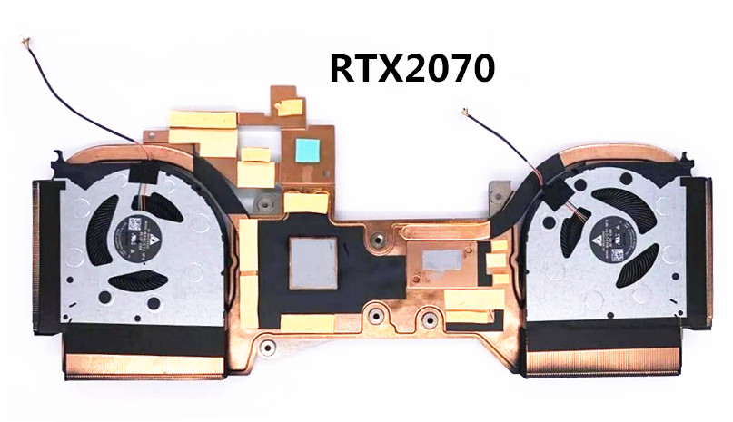 Ventilateur+radiateur RTX2070 pour Lenovo Legion 7-15imh05 7-15imhg05 C7-15imh05 5H40S20076 AT2VH003DC0