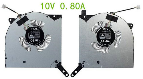 Ventilateur de CPU+GPU 10V pour Lenovo Legion 7 16ACHg6