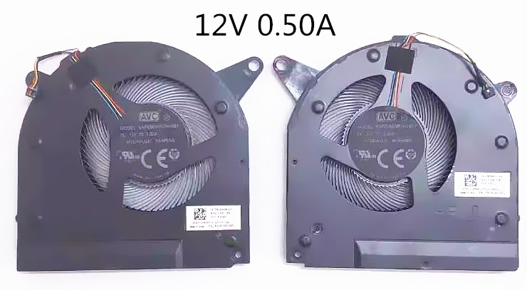 Ventilateur de CPU+GPU 12V 2021 pour Lenovo 5F10S13971 5F10S13972