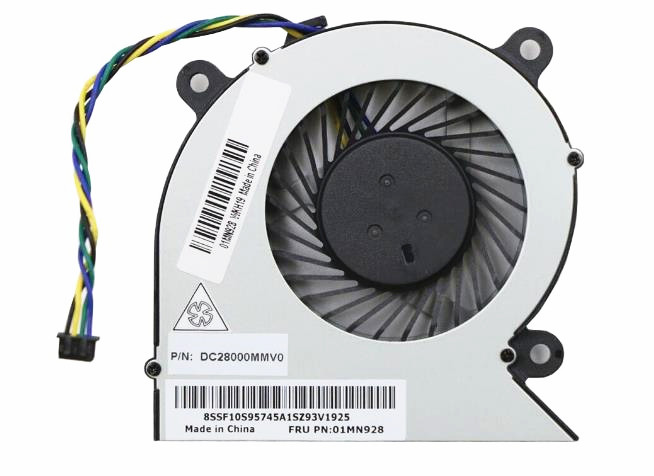 Ventilateur de CPU pour Lenovo ThinkCentre X1 00xd128 01mn928 BAZA0710R5M P012