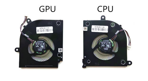 Ventilateur de CPU+GPU pour MSI Stealth 15m A11sdk-014ne