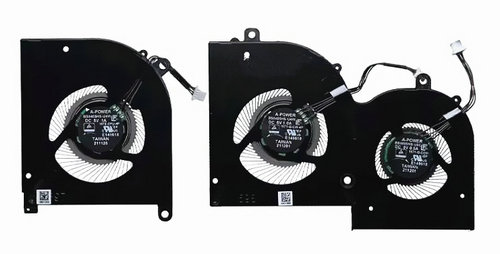 Ventilateur de CPU+GPU pour MSI MS-1572 MS-1572 BS5405HS-U4W BS4505HS-U5C