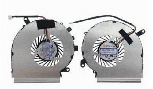 Ventilateur de cpu+gpu 4pin pour msi Cx62-7ql Series