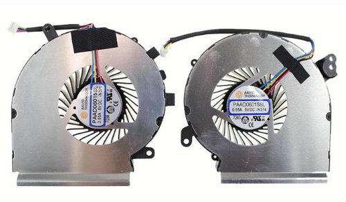 Ventilateur CPU + GPU MSI GP62MVR 6RF GP62MVR 7RF