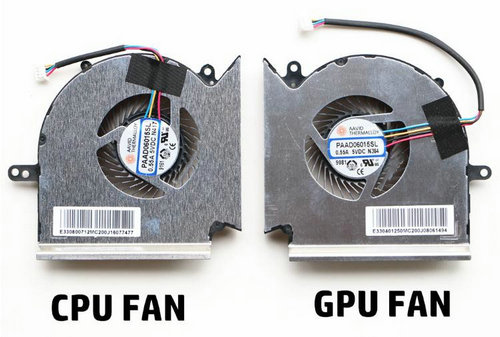 Ventilateur de CPU+GPU pour MSI Ge73 7rd-021xes Ge73 7rd-026pl