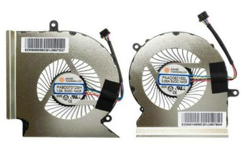 Ventilateur de CPU+GPU pour MSI GP65 Leopard 10SCSK