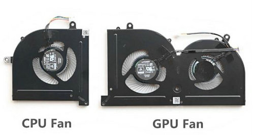 Ventilateur de GPU+CPU pour MSI P75 Creator 9SG