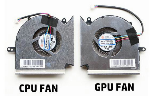 Ventilateur de CPU+GPU pour MSI GE63 Raider RGB 8SE