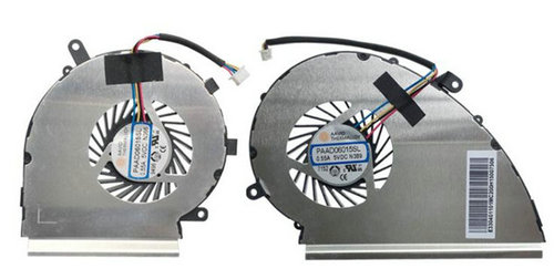 Ventilateur de CPU+GPU 4-broches pour MSI Pe70 7rd-087pt