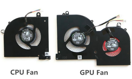 Ventilateur de GPU+CPU pour MSI Ws65 8sk-435fr